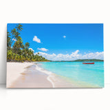 Large black and white stretched canvas depicting a scenic view of a Brazilian landscape, ideal for kitchen wall art.