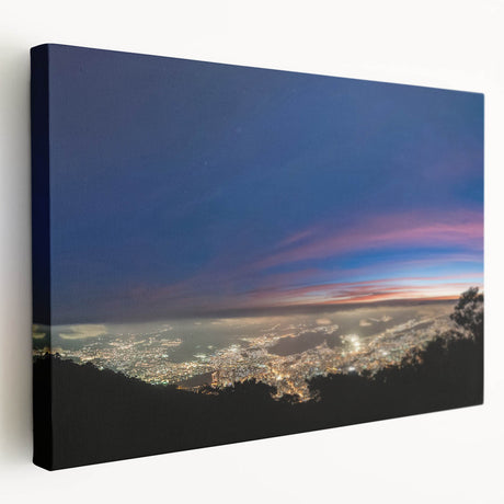 Large canvas print of a vibrant Venezuelan landscape, ideal for kitchen wall art.