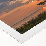 Art deco poster of Alabama scenery in muted earth tones on rolled canvas, suitable for dining room wall art.