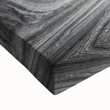 Large art depicting Coyote Buttes in Arizona on stretched canvas, in black and white tones, suitable for bedroom wall decor.