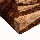 Black and white landscape art painting of Glen Canyon on stretched canvas, ideal for bedroom wall decor.