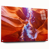 Acrylic print of the Grand Canyon in natural hues, ideal for adding a serene element to bedroom or dining room decor.