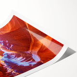 Extra large rolled print of the Grand Canyon in natural hues, ideal for large living room wall art.