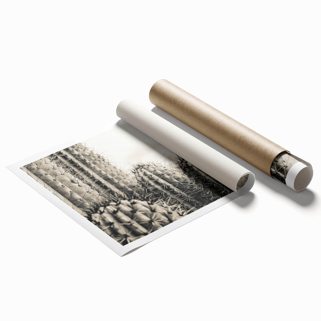 Extra large rolled print of Sedona landscape in muted earth tones, ideal for classy bathroom or large living room wall art.