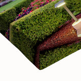 Large art of an Arkansas landscape in black and white on stretched canvas, suitable for bedroom wall decor.