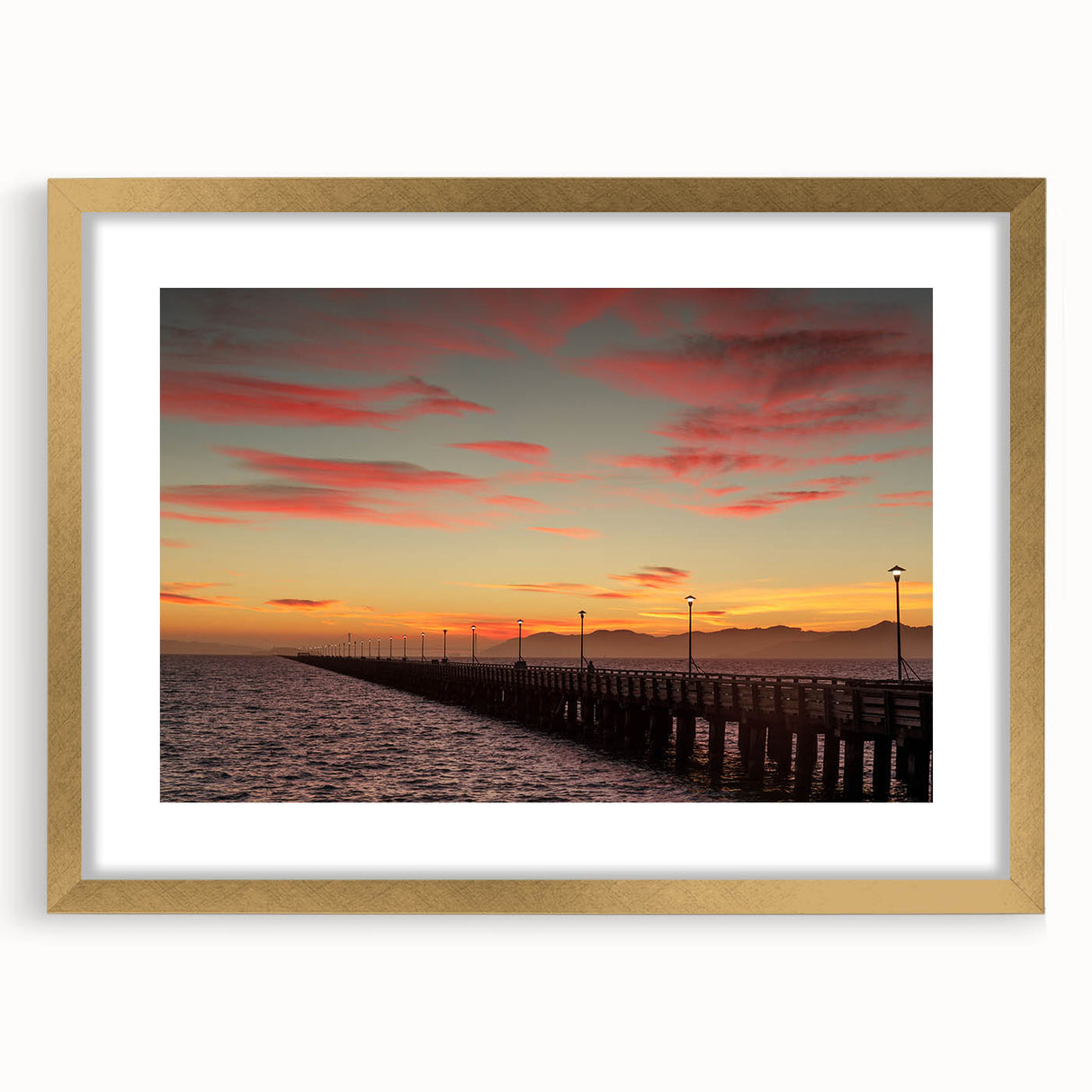 Extra large wall art featuring an abstract textured print of Berkeley, California in muted earth tones on a framed canvas.