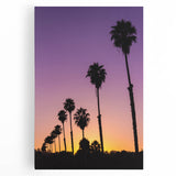 Black and white photograph of Beverly Hills scenery on large stretched canvas, suitable for kitchen wall art.