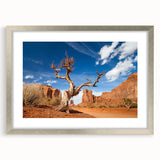 Textured art of Death Valley in muted earth tones on a framed canvas, suitable for bedroom art.