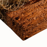 Black and white landscape art painting of Death Valley on stretched canvas, suited for bedroom wall art.