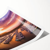 Extra large wall art featuring line art flowers in muted earth tones on a rolled canvas, ideal for large living room decor.