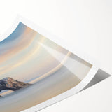 Extra large wall art featuring line art flowers in monochrome, ideal for large living room decor, rolled print format.