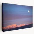 Sierra Nevada landscape on large stretched canvas, featuring earthy green and blue hues, suitable for kitchen wall art.