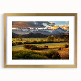 Extra large wall art featuring an abstract depiction of Telluride, Colorado in textured blues and grays.