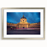 Textured abstract art print of Delaware scenery in muted earth tones, framed in silver, ideal for bedroom art.