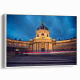 Vintage poster art of Delaware scenery on extra large framed canvas, featuring colorful art on a black background.