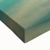 Black and white landscape art painting of the Everglades on stretched canvas, ideal for bedroom wall decor.