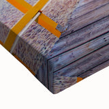 Black and white landscape art painting of Fort Lauderdale on stretched canvas, suitable for bedroom wall art.