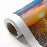 Art Deco poster of the Florida Keys in pastel shades on rolled canvas, ideal for nursery wall art.