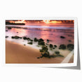 Extra large rolled print of Kauai, Hawaii scenery with lush greenery and waterfalls, suitable for dining room wall art.