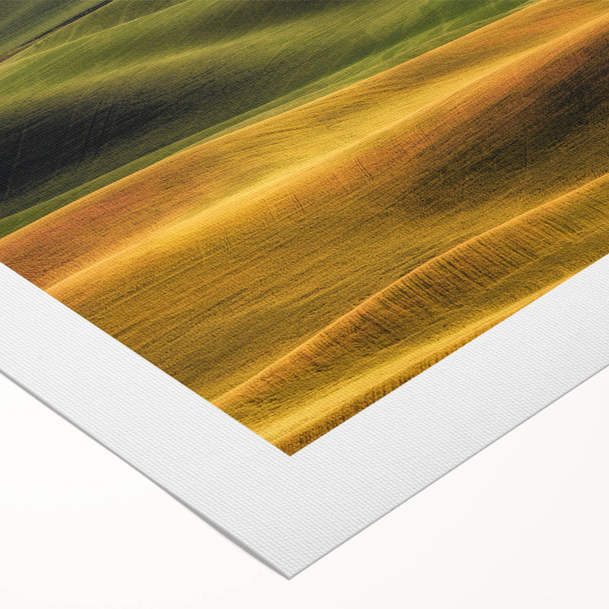 Art Deco poster featuring Idaho scenery in muted earth tones on rolled canvas, suitable for dining room decor.