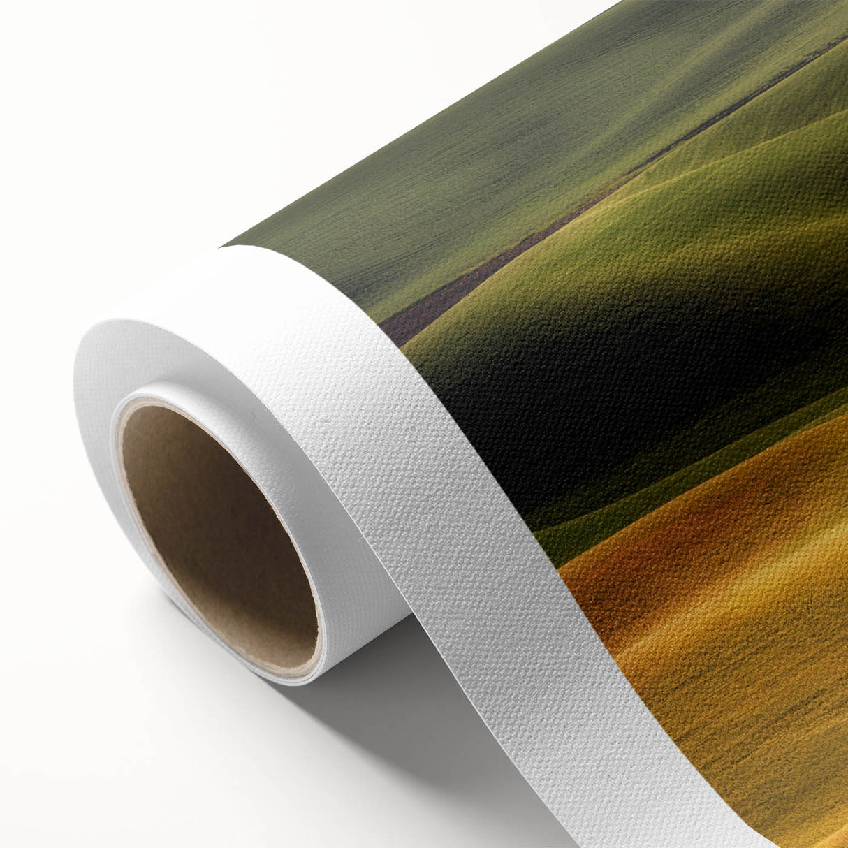Art Deco poster of Idaho scenery in soft pastel colors on rolled canvas, ideal for nursery wall art.