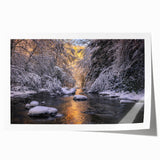 Rolled print of a Kentucky landscape with lush greenery and floral elements in soft earth tones.