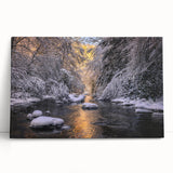 Black and white photo of Kentucky scenery on stretched canvas, ideal for kitchen wall art or bedroom ambiance.