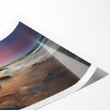 Extra large wall art featuring line art flowers in neutral tones on rolled canvas, ideal for large living room decor.