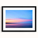 Abstract art print featuring vibrant, colorful textures of a Minnesota landscape on a large framed canvas.