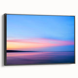 Black and white framed canvas of a vintage Minnesota landscape, ideal for bedroom decor.