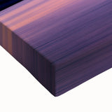 Large art of a black and white Minnesota landscape on stretched canvas, ideal for bedroom wall decor.