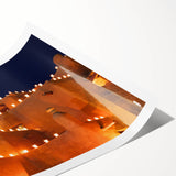 Extra large wall art featuring line art flowers in black and white on a rolled print, ideal for large living room decor.