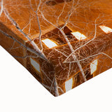 Black and white landscape art painting of New Mexico on large stretched canvas, suited for bedroom wall decor.