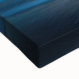 Black and white landscape art painting of Cape Hatteras on stretched canvas, ideal for bedroom wall art.