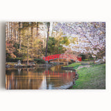 Black and white stretched canvas of Durham, North Carolina skyline, ideal for kitchen wall art.