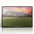 Large abstract wall art depicting the New York City skyline in muted gray and blue tones, framed acrylic.