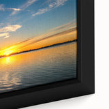 Extra large framed canvas featuring a textured depiction of the Oklahoma landscape in black with colorful art accents.
