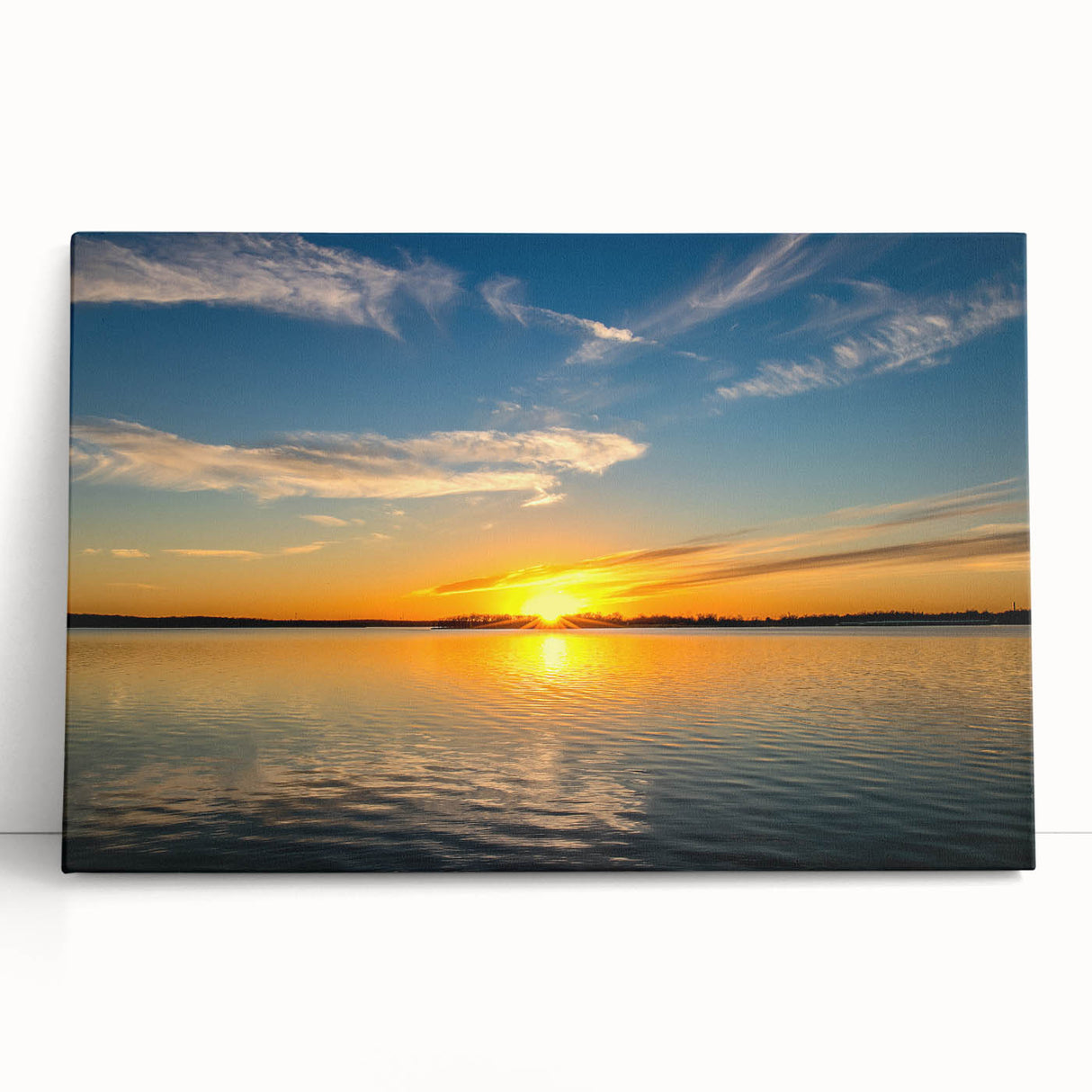 Black and white photo of Oklahoma scenery on stretched canvas, ideal for kitchen wall art or bedroom.