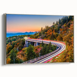 Framed canvas landscape art painting featuring a vintage South Carolina scenery in muted earth tones.