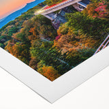 Art deco poster of South Carolina scenery in soft pastel shades on rolled canvas, suitable for dining room decor.