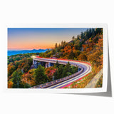 Extra large rolled print of South Carolina scenery with vibrant green florals, ideal for art wall dining room.