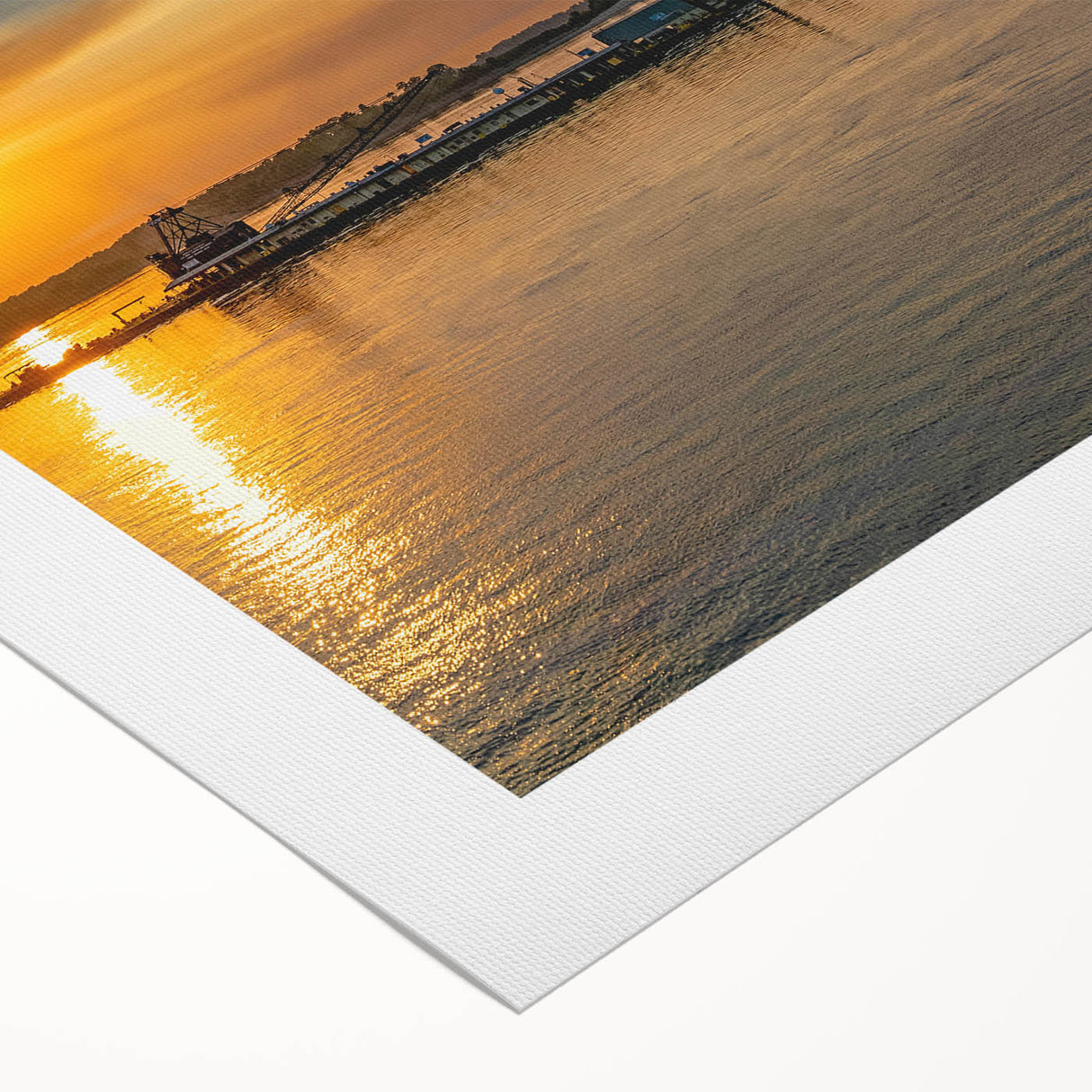 Art deco poster of Memphis skyline in pastel shades on rolled canvas, suitable for dining room wall.