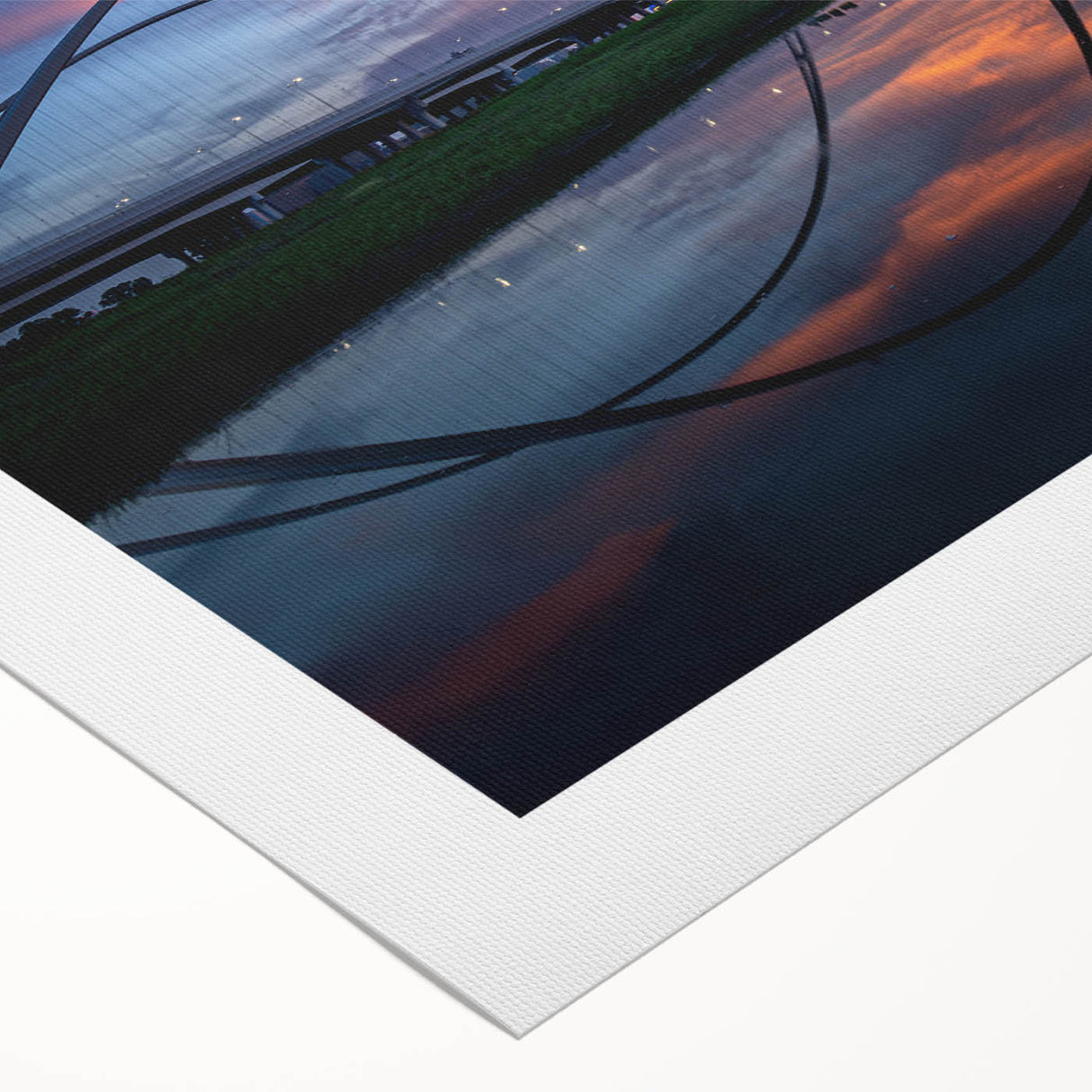 Art deco poster of Dallas skyline in muted metallic tones on rolled canvas, suitable for dining room wall art.