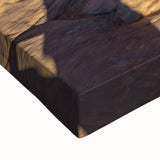 Large art of Canyonlands in Utah, black and white landscape painting on stretched canvas, suitable for bedroom decor.