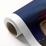 Art Deco poster of Salt Lake City with pastel hues on rolled canvas, ideal for nursery wall art.