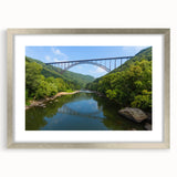 Textured abstract art print of Virginia scenery in muted earth tones, framed in silver, ideal for bedroom art.