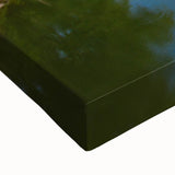 Black and white landscape art painting of Virginia scenery on large stretched canvas, suitable for bedroom wall art.