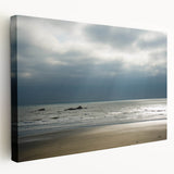 Olympic National Park scenery on a large stretched canvas, featuring lush green tones, ideal for kitchen wall art.