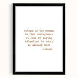 Abstract art print featuring textured fall colors in shades of orange and brown on a large canvas.