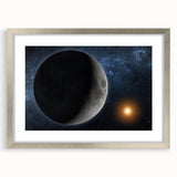 Lunar Eclipse Wall Art - NASA Space Exploration Canvas Print